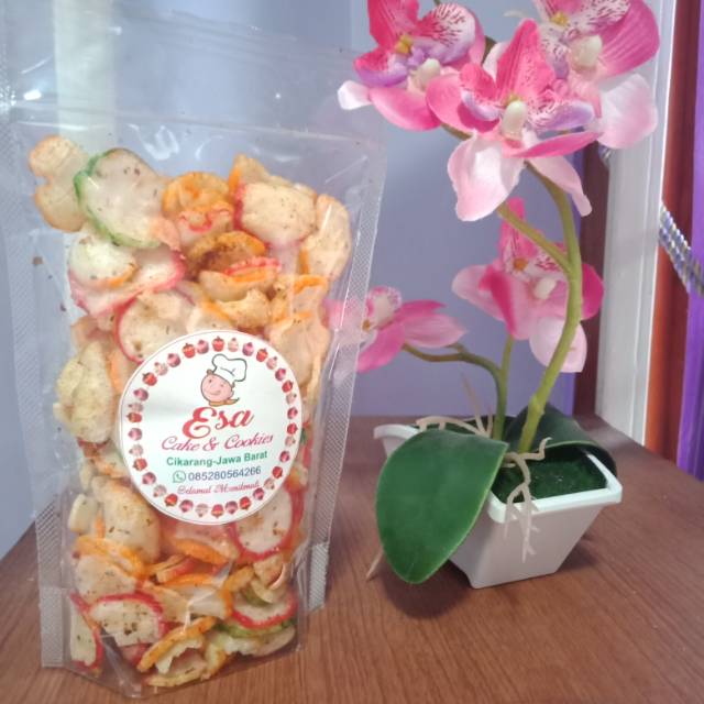 

MURAH !!! Krupuk seblak kencur renyah