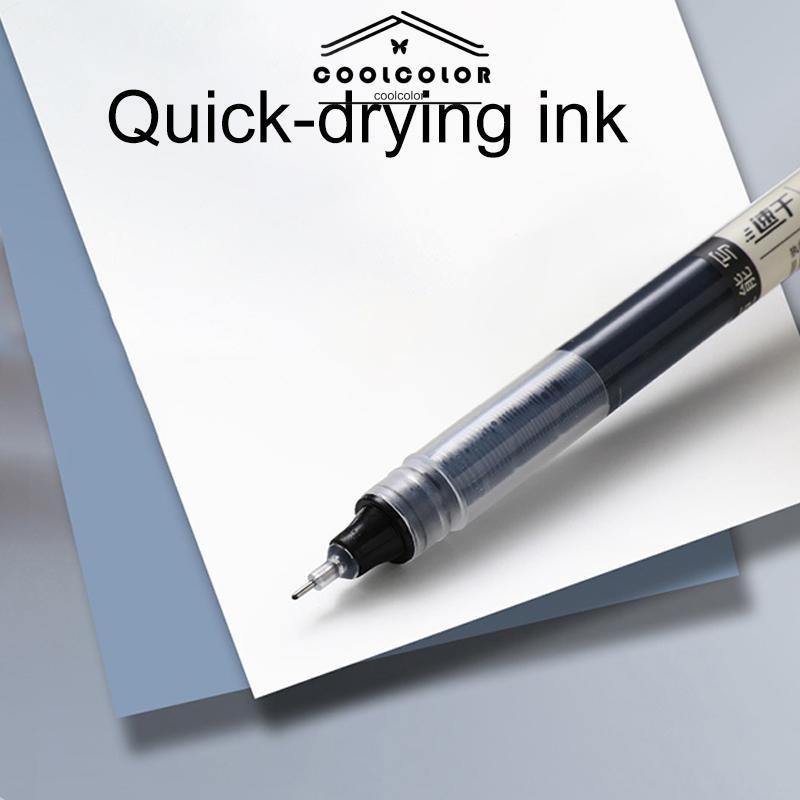 COD Pulpen Tinta Gel 0.5mm Ujung Lurus Untuk Pelajar / Kantor- cl