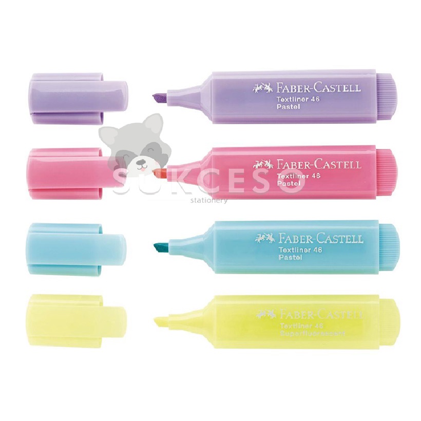 

Faber Castell Highlighter Textliner Pastel 46/ Penanda Berkualitas