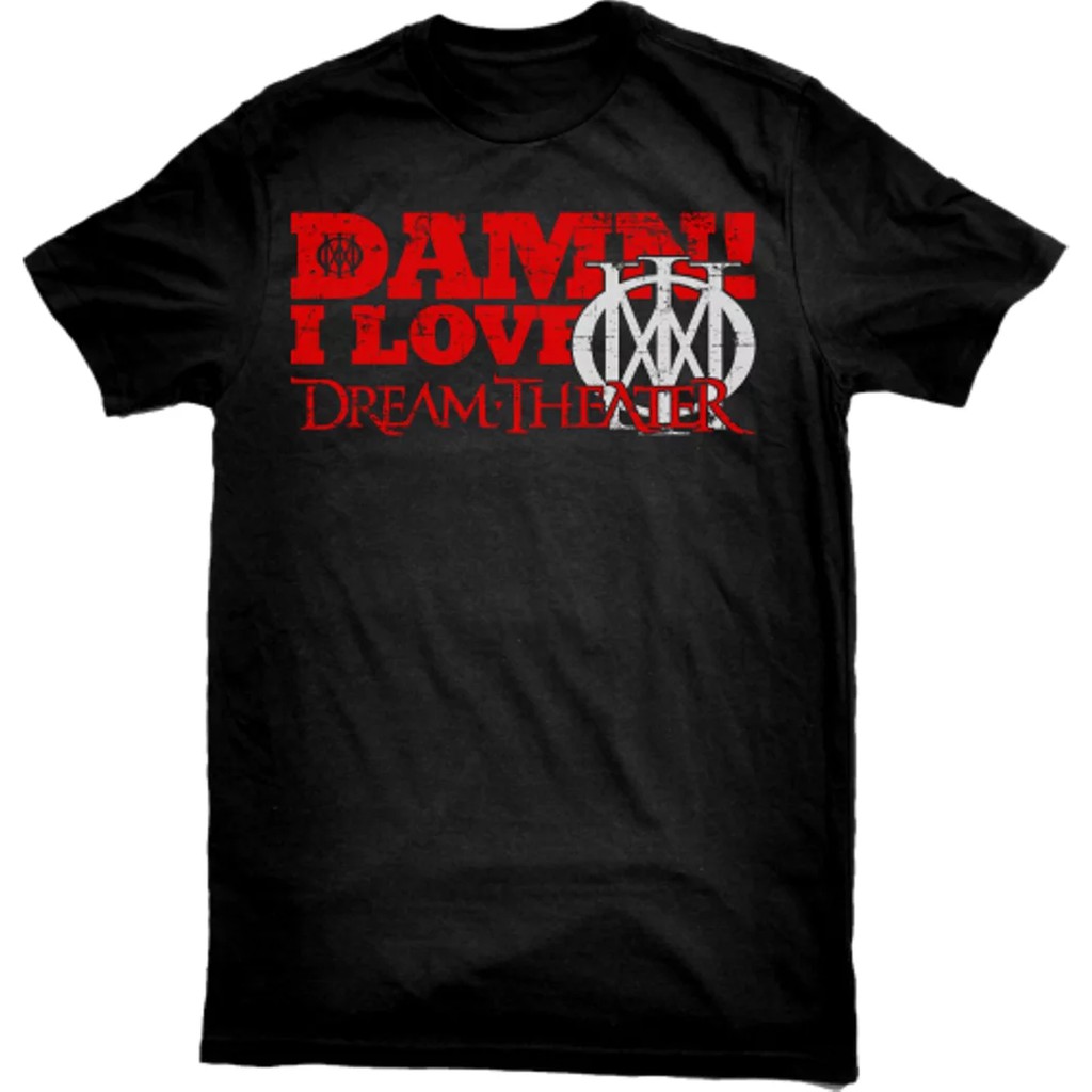[ADISTRO] Kaos/T-Shirt DREAM THEATER: DAMN I LOVE DREAM THEATER