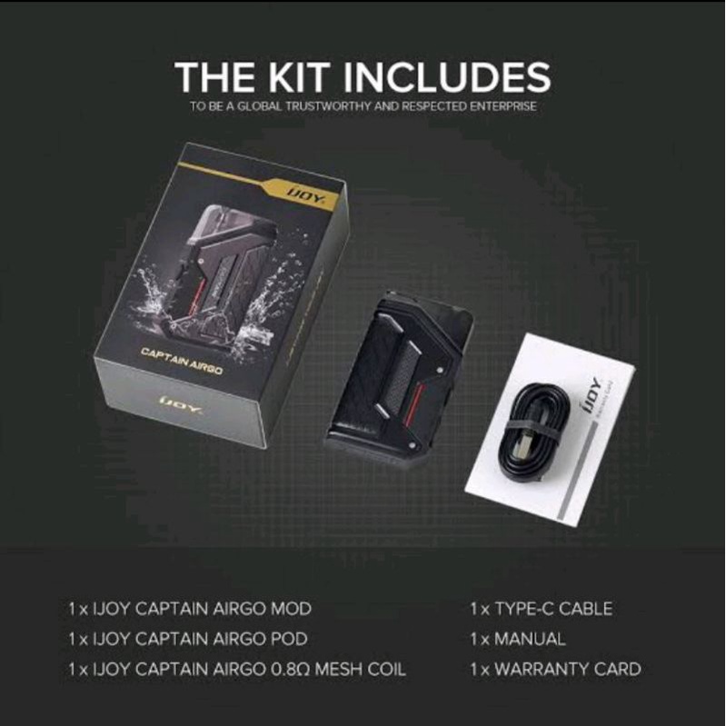 Terbaru Ijoy captain Airgo Authentic