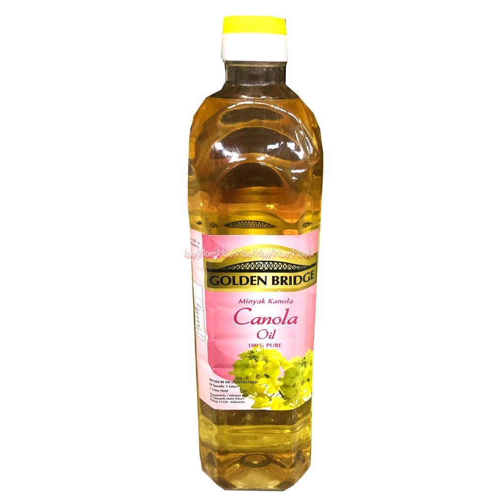 

BISA BAYAR DI TEMPAT Golden Bridge Canola Oil Minyak Kanola Kanol 1000ml 1Litter Kode 212