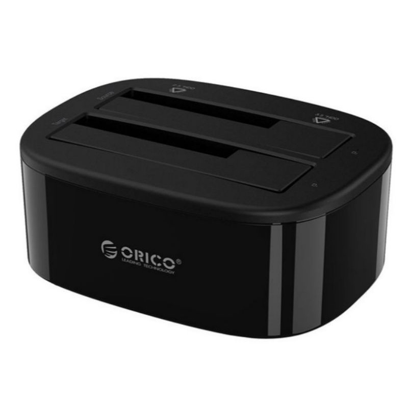 HDD Docking ORICO 2 Bay 3.0 Hardisk 2.5" & 3.5"