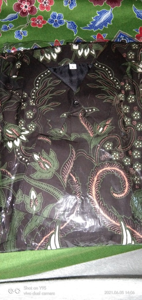 Gurdo Ijo Kemeja Batik Pria Lapis Furing Katun Sunforis Batik Solo Kemeja Pria Lengan