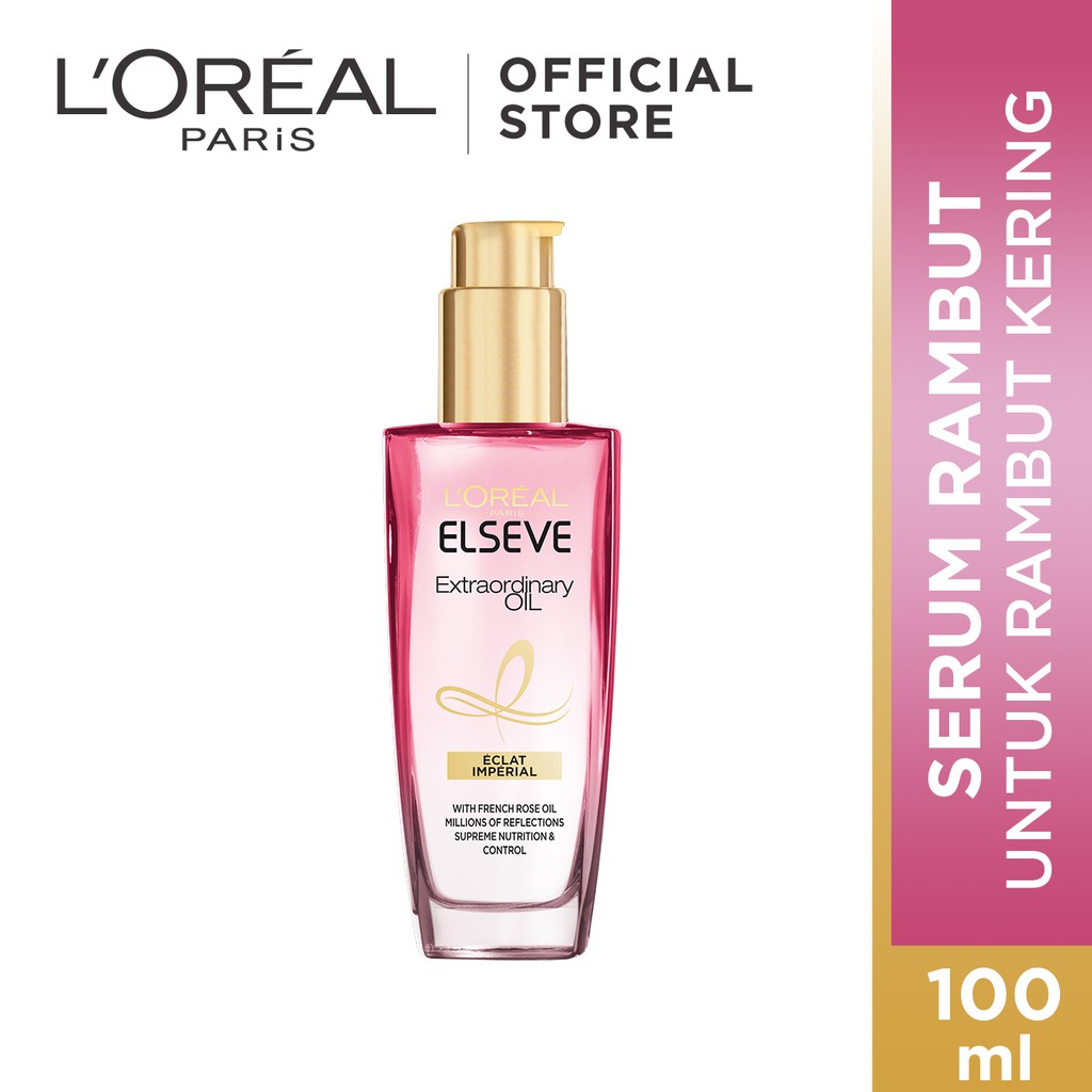 L'Oreal Paris Extraordinary Oil Pink Hair Serum - 100 ml ...