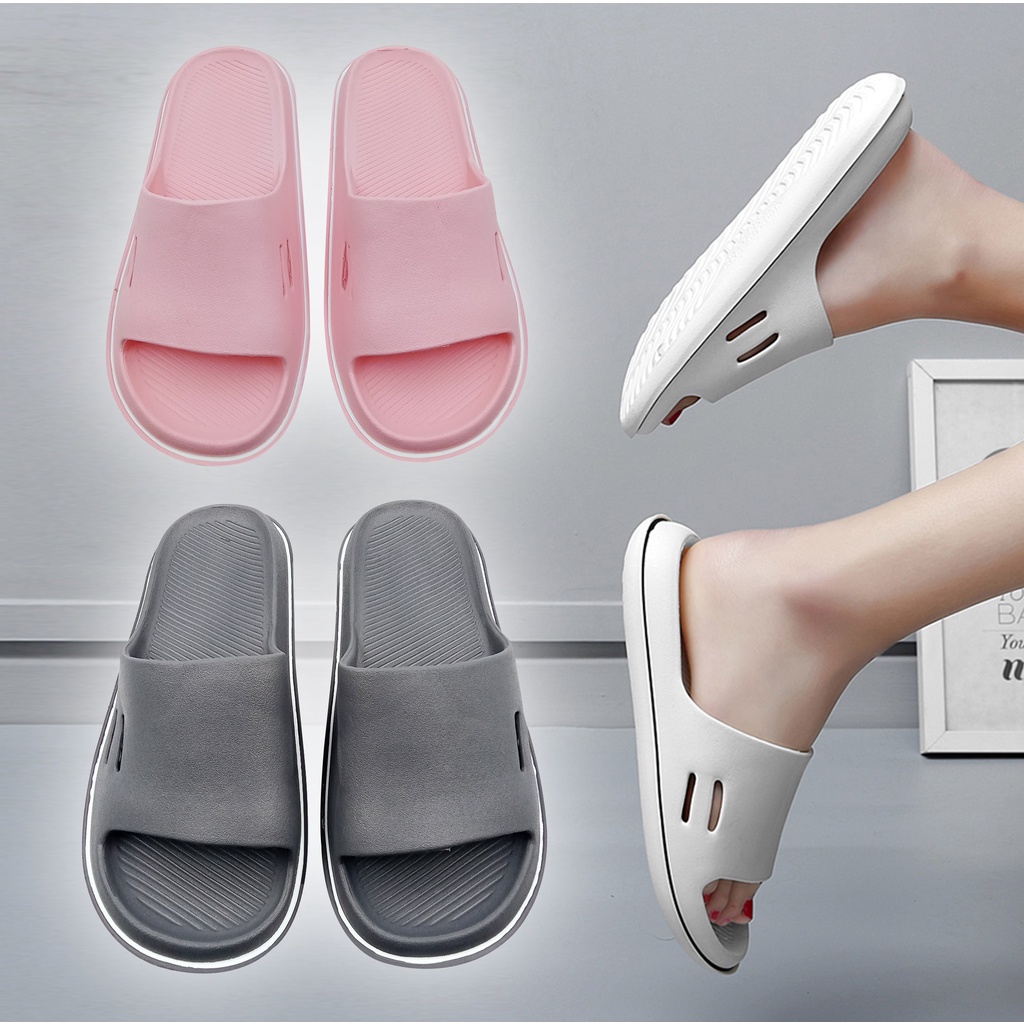 Sandal Cowok dan UniseX Slop Slip On Anti Slip sendal Original korea style