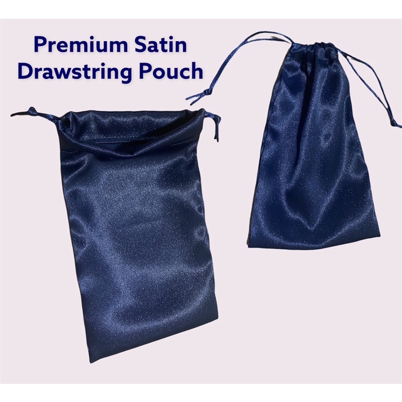 Fawn’G Handmade - Satin Drawstring Pouch Premium Handmade