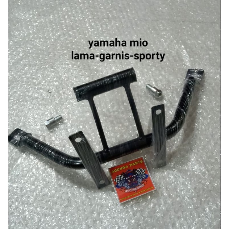 breket visor dudukan visor plus baut  peninggi spion yamaha matic mio lama-mio garnis-mio sporty