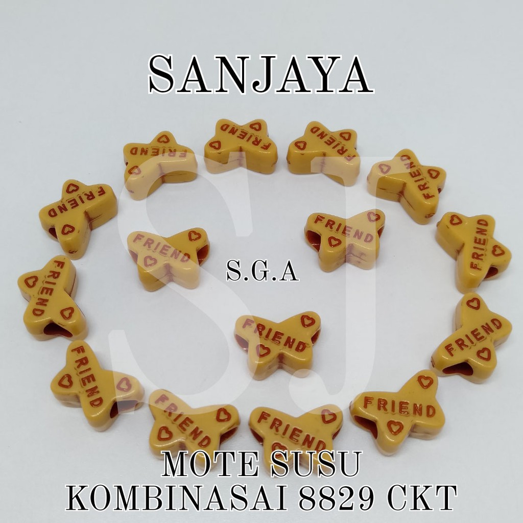 MANIK SUSU / MOTE SUSU / MANIK COKLAT / MANIK BONEKA/ MANIK COKLAT BONEKA/ MOTE SUSU KOMB. BONEKA 8829 CKT