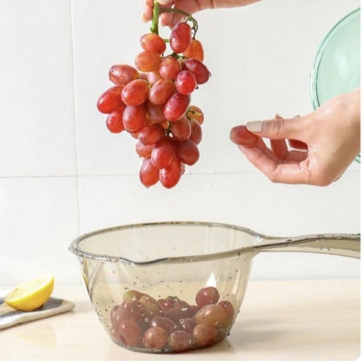 [PRODUK 6ZJL0] BISA COD - GAYUNG MANDI TRANSPARAN Estetik Kekinian Mika Plastik Tebal Anti Pecah GJQ