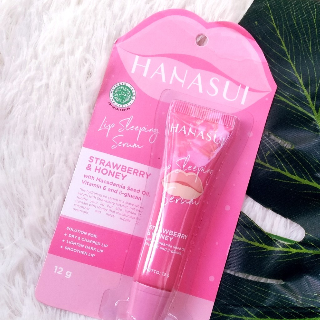 Hanasui Lip Sleeping Serum / Lippie Serum BPOM Original