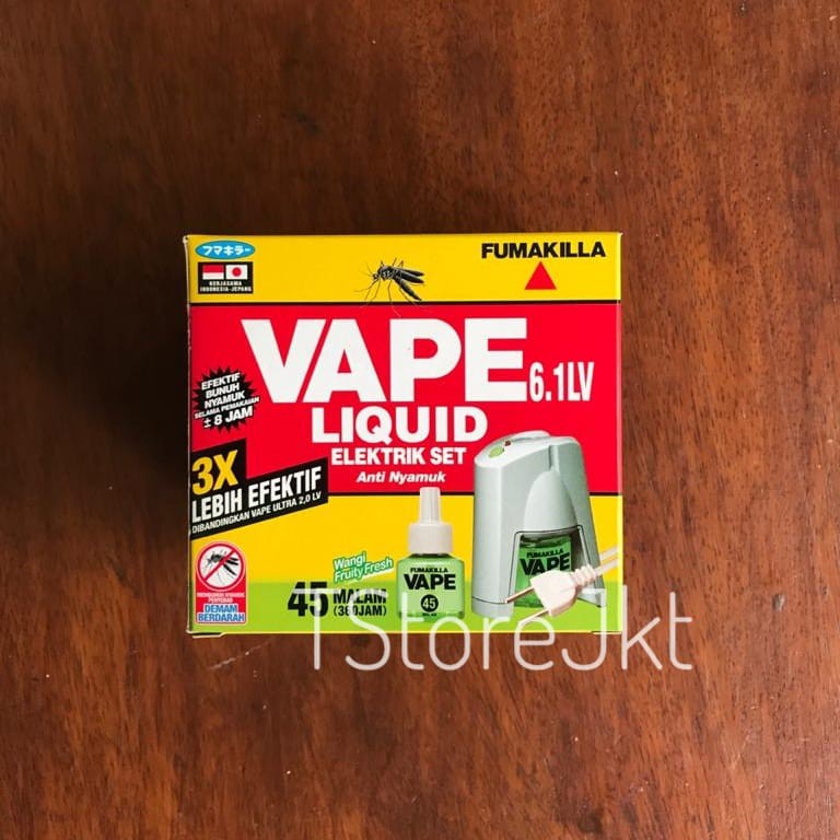 Obat Nyamuk Fumakilla Liquid Elektrik 45 Malam (Refill/Isi Ulang 45M)
