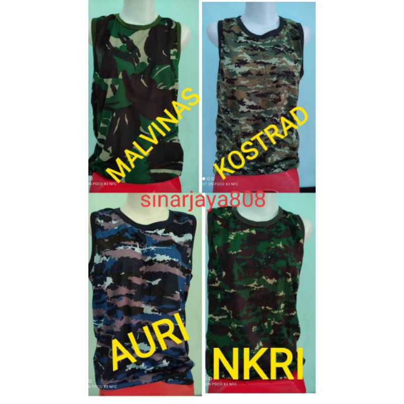KAOS SINGLET LORENG