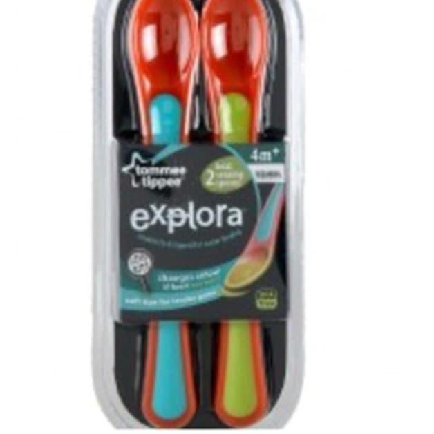 TERBARU>>Tommee Tippee Baby Spoon / Sendok Makan Bayi Tommee TippeeKWALITAS OKE..