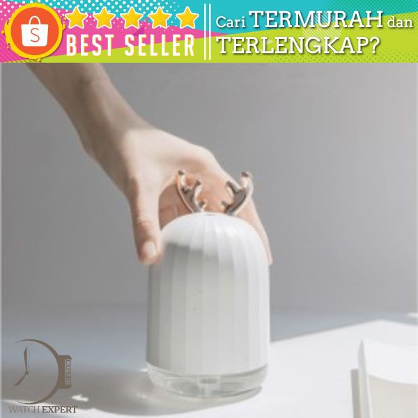 3Life Air Humidifier Pelembab Udara Aromatherapy 220ml - White Deer - White