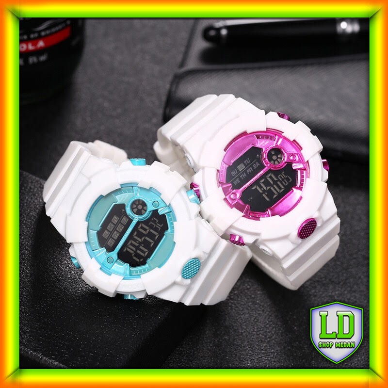 Jam Tangan Waterproof Untuk wanita pria dan anak anak Sport Fashion terlaris