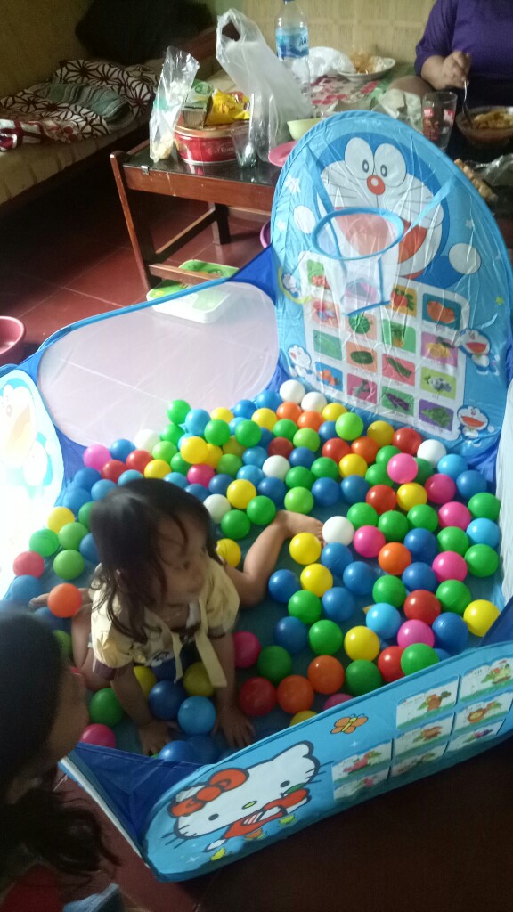 Keranjang Mandi Bola Karakter