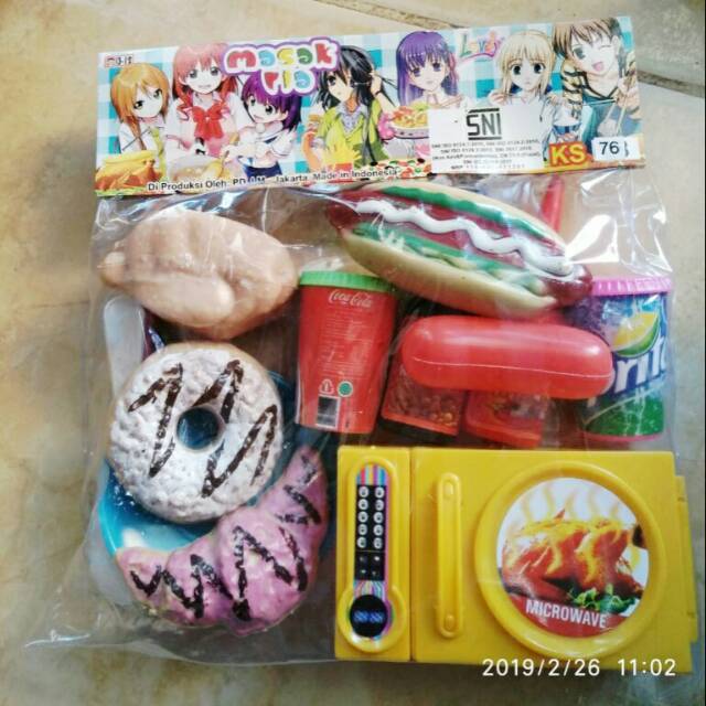 MAINAN ANAK MASAK RIA SET MURAH MASAK MASAKAN KELILING PLASTIK