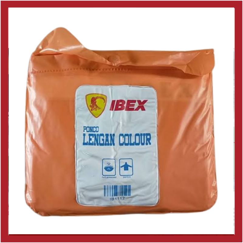 Jas Hujan Ponco Lengan Colour Ibex Mantel Poncho Kalong Batman Murah