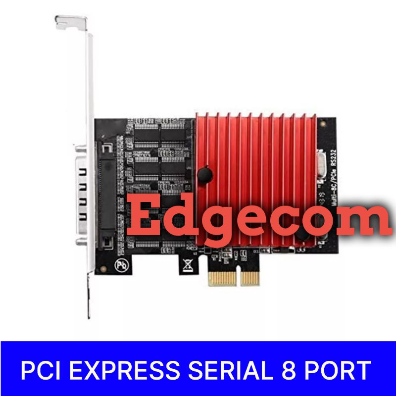 PCIE PCI EXPRESS Serial/RS232/DB9 8 Port Adapter Card