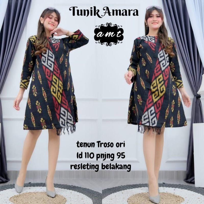 Tunik Amara tenun troso