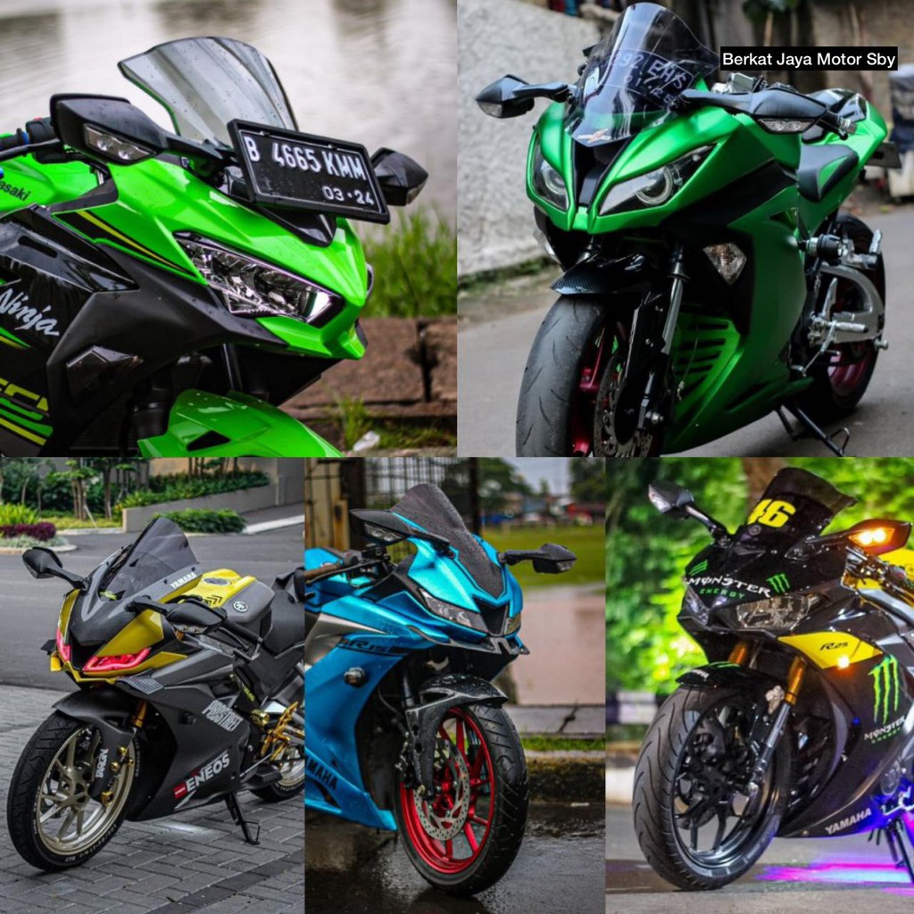 SPION ZX10R untuk SPION XMAX,R15V3,R15 V3,CBR,NINJA,PCX
