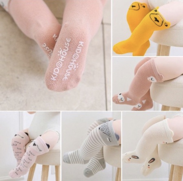 Kaos kaki korea bayi lucu panjang premium import anti slip / BaBy cute socks girl boy unisex