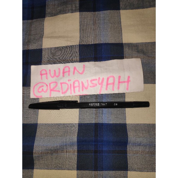 

pulpen kenko hitam (baru/masih segel)