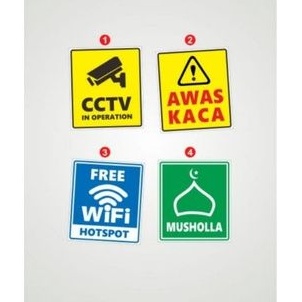

Stiker CCTV,FREE WIFI,MUSHOLA PROMO