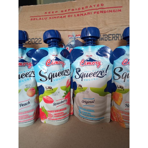 

Cimory yogurt squeeze