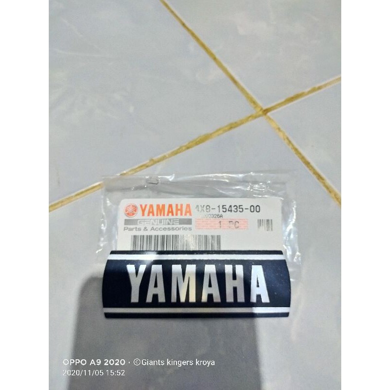 Emblem yamaha calter mesin Rx spesial original