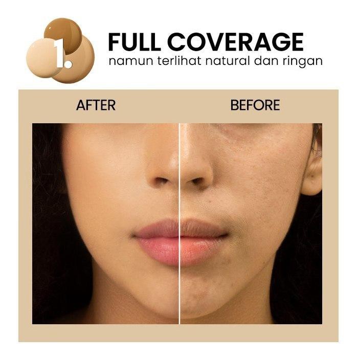 Foundation Full coverage LUMECOLORS HD Ultra Lightweight Foundation