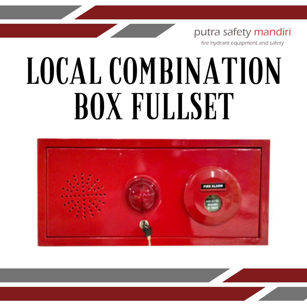 Jual LOCAL COMBINATION BOX LCB KOTAK ALARM KEBAKARAN COMPLET FULLSET ...