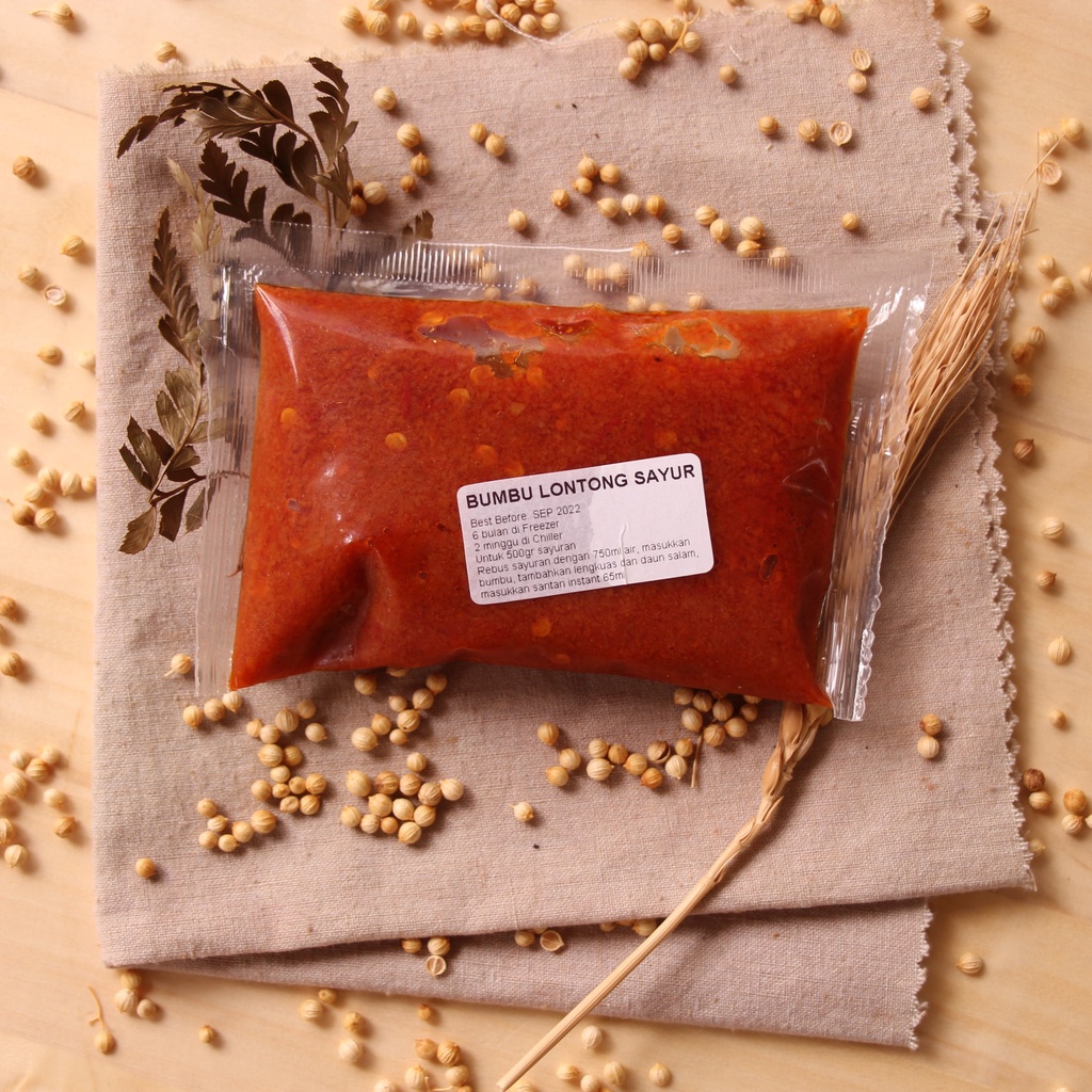 

BUMBU LONTONG SAYUR ALAMI TANPA PENGAWET