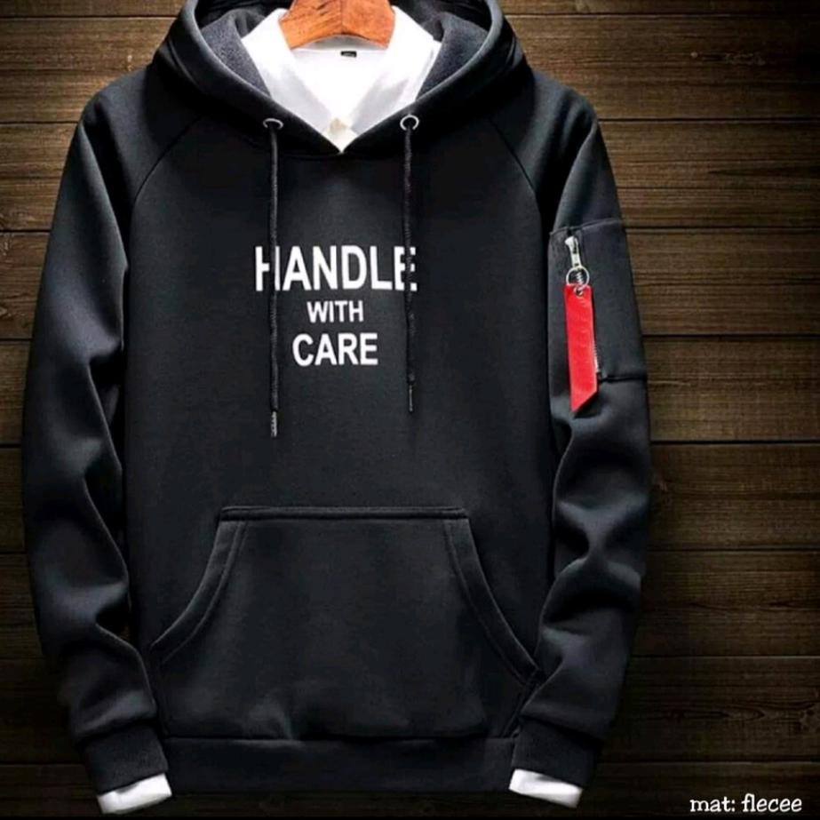 (BIG SALE) Cod Jaket Sweater Hoodie Distro Pria Sweeter Hudy NY Laki Laki Sweter Hudie Putih Cowok S