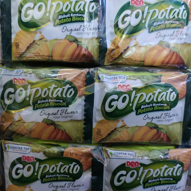 

go potato kentang panggang 10gr isi 10pcs