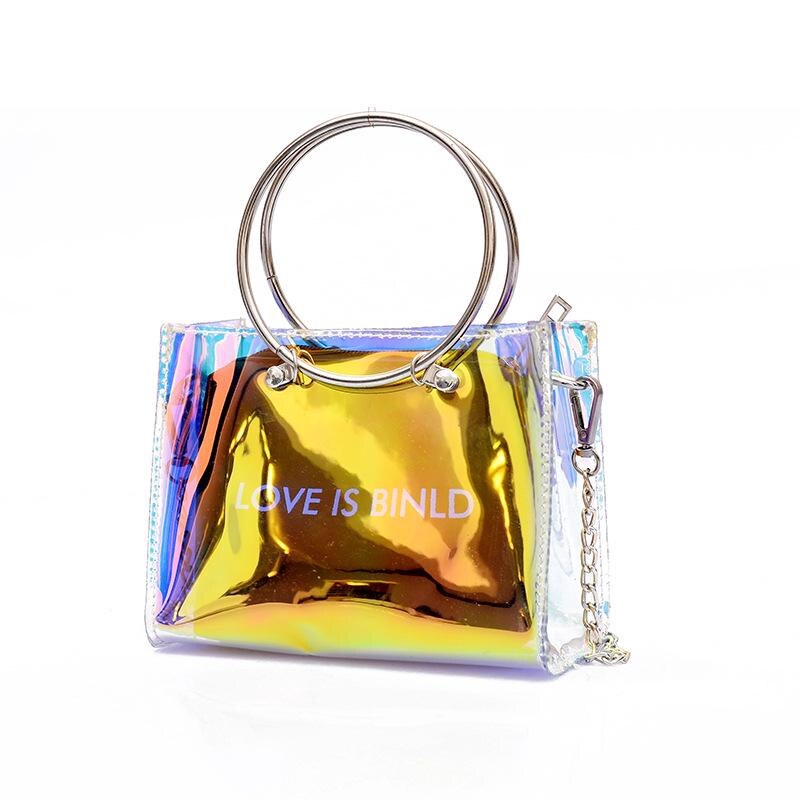 transparent alphabet bag