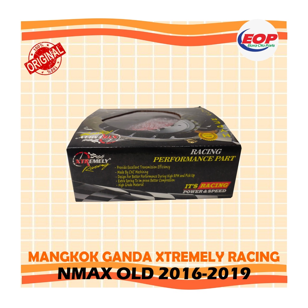 Mangkok Ganda XTR Xtremely Racing Nmax Old Original
