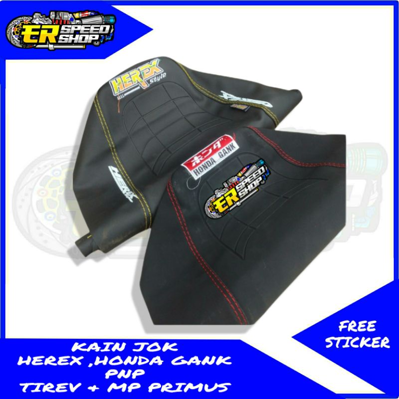 kain jok herex, kulit jok herex , sarung jok herex, kain jok megapro, kain jok tiger revo