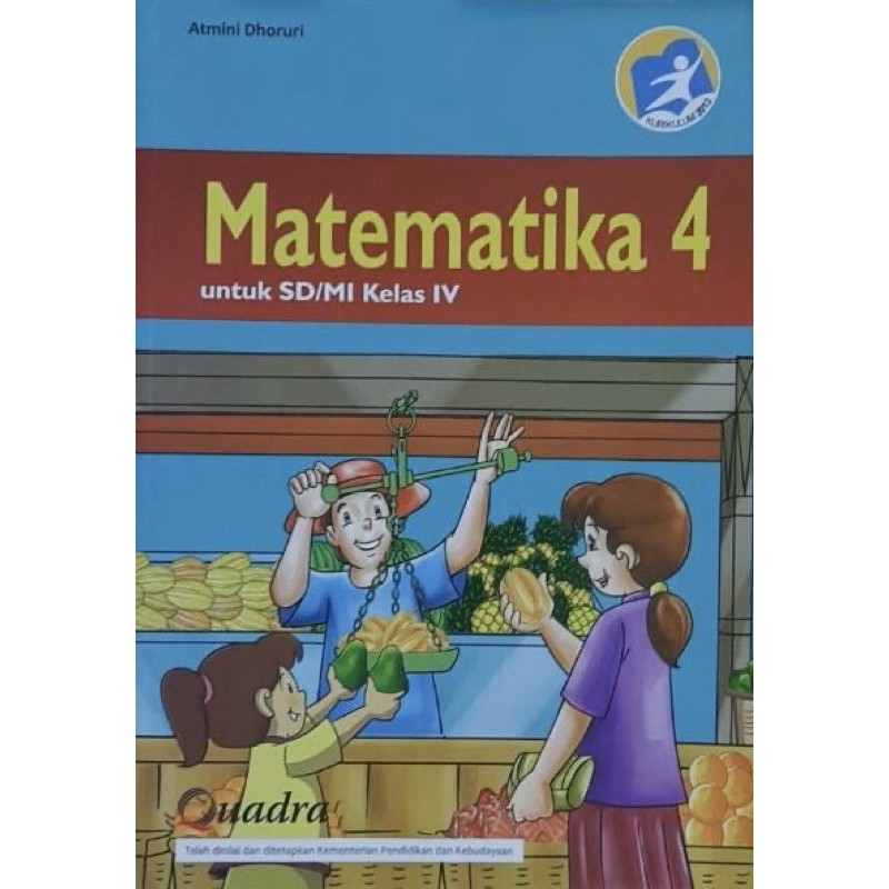 Buku Matematika Kelas 4 Sd Penerbit Quadra Shopee Indonesia