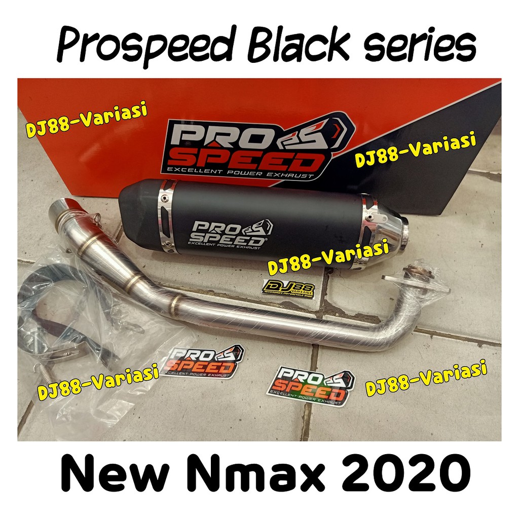 Knalpot prospeed nmax 2020 black series knalpot racing new nmax full