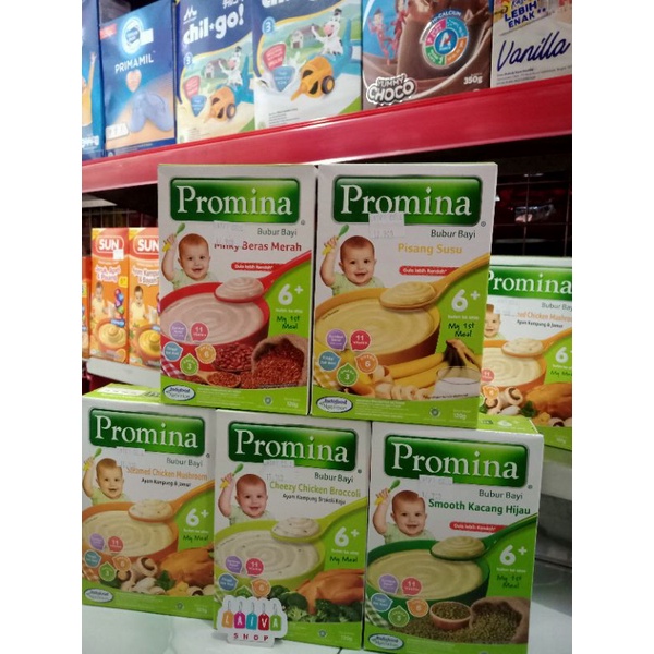 Promina Bubur Bayi 6+ || Bubur Tim 8+ Bulan keatas