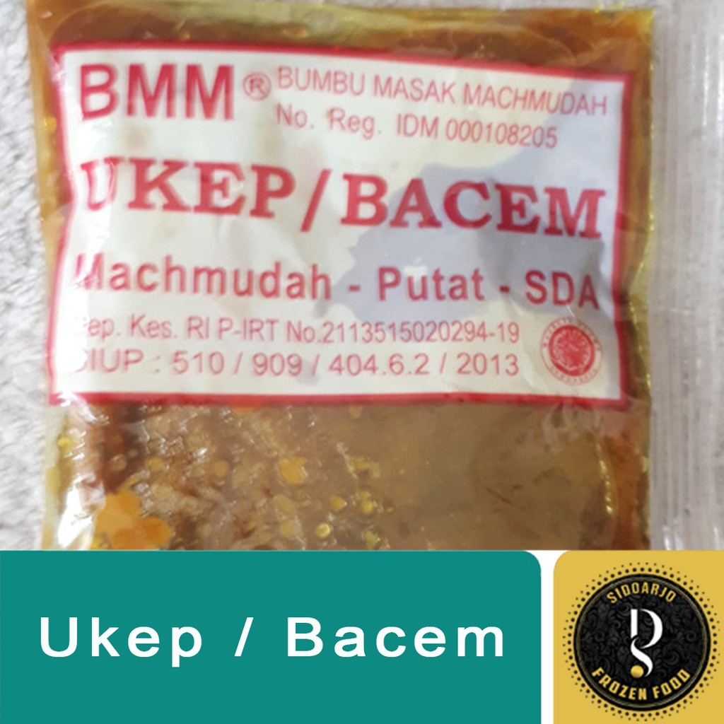 

Bumbu Ukep & Bacem | Mahmudah | Machmudah | BMM 50gr