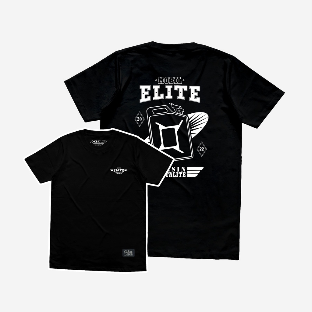 Kaos custom MOBIL ELITE BENSIN PERTALITE