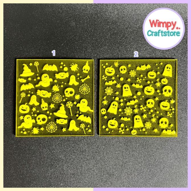 

Texture Tiles Halloween Cetakan Stamp Clay Texture Sheet Halloween wimp11 Ayo Beli