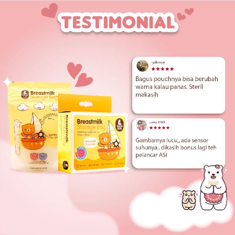 Mamabear Kantong Asi 120 ml