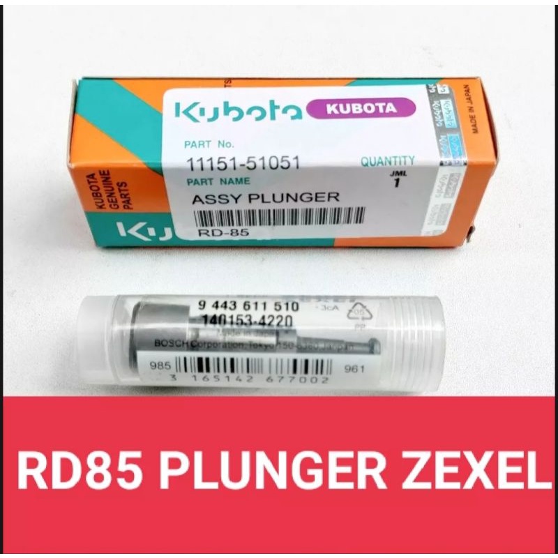 PLUNGER RD85 MESIN DIESEL KUBOTA