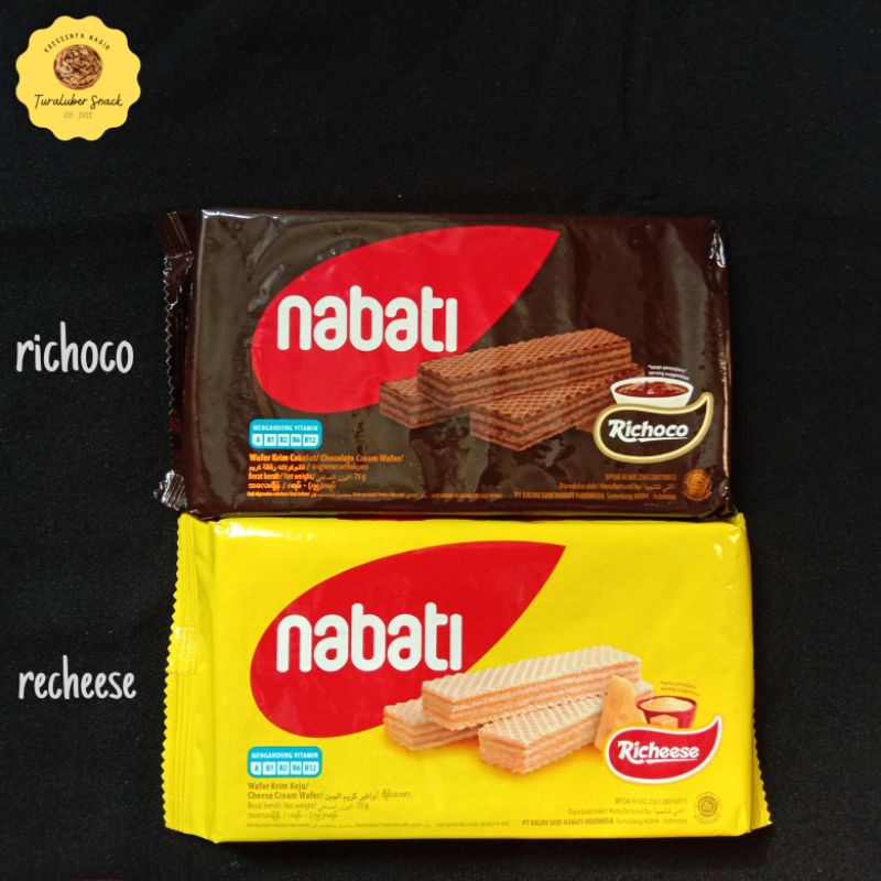 

NABATI RICHOCHO KRIM COKLAT/ NABATI RICHEESE KRIM KEJU.