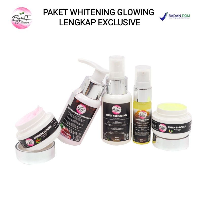 COD PAKET WHITENING GLOWING LENGKAP EXCLUSIVE BYOUT BY NISA BPOM AMAN BUMIL BUSUI ORIGINAL BYOUTBYNI