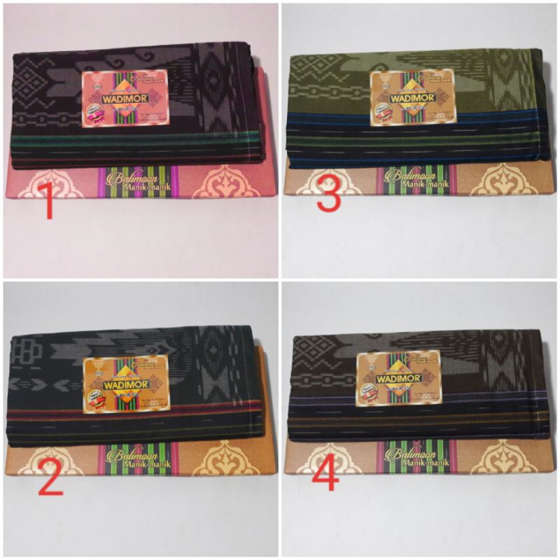 Sarung Tenun Wadimor Balimoon Manik-Manik